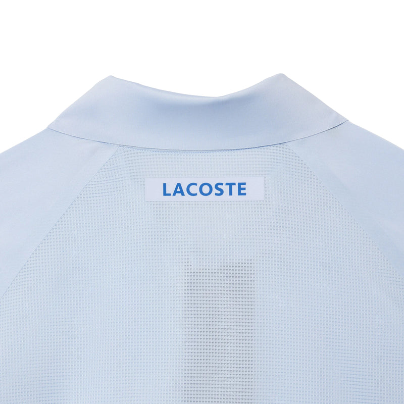 Polo Lacoste Novak Djokovic Azul Claro para Tenis