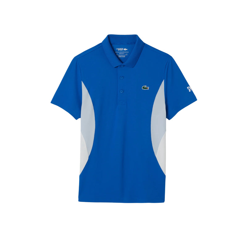 Polo Lacoste Novak Djokovic Regular Fit Azul para Tenis
