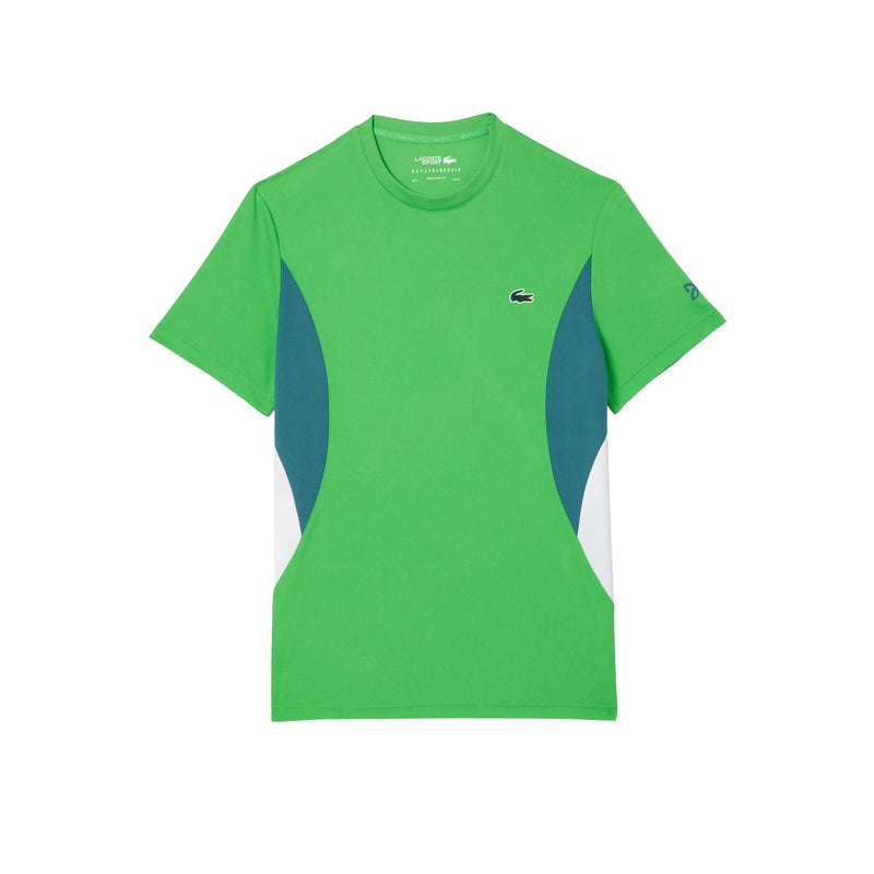 Playera Lacoste Novak Djokovic Verde para Tenis