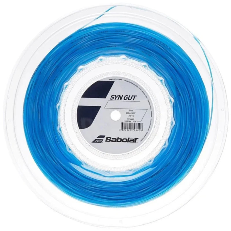 Rollo de Cuerda Babolat Syn Gut Natural 200m para Tenis