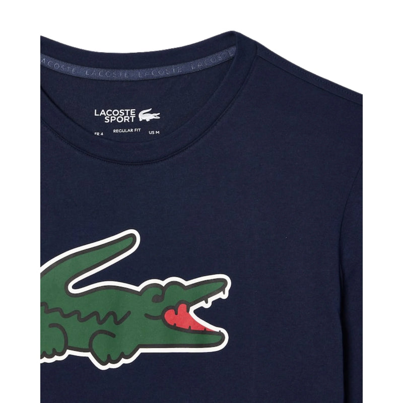 Playera Lacoste Azul Marino para Tenis Caballero