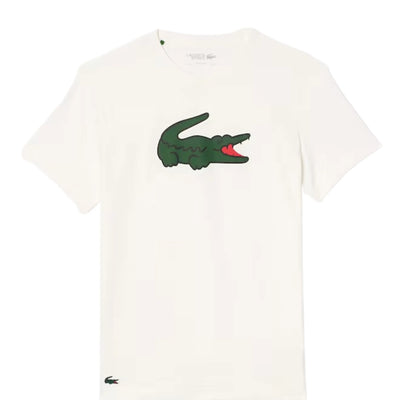 Camisa Lacoste Regular Fit Blanca para Tenis Caballero
