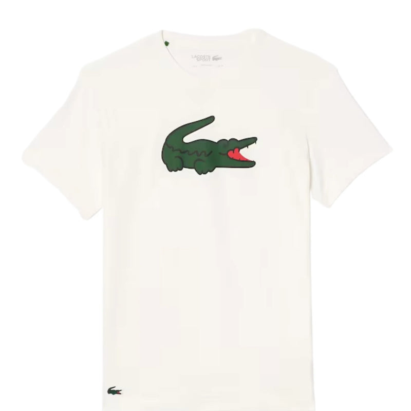 Camisa Lacoste Regular Fit Blanca para Tenis Caballero