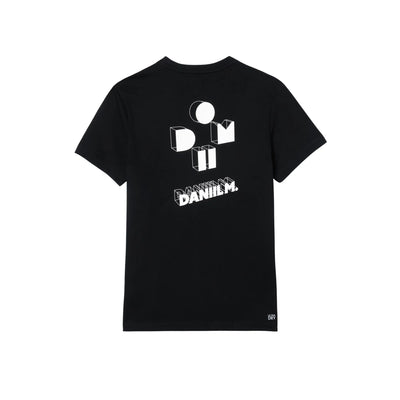 Playera Lacoste Ultra Dry Negra x Daniil Medvedev para Tenis Caballero