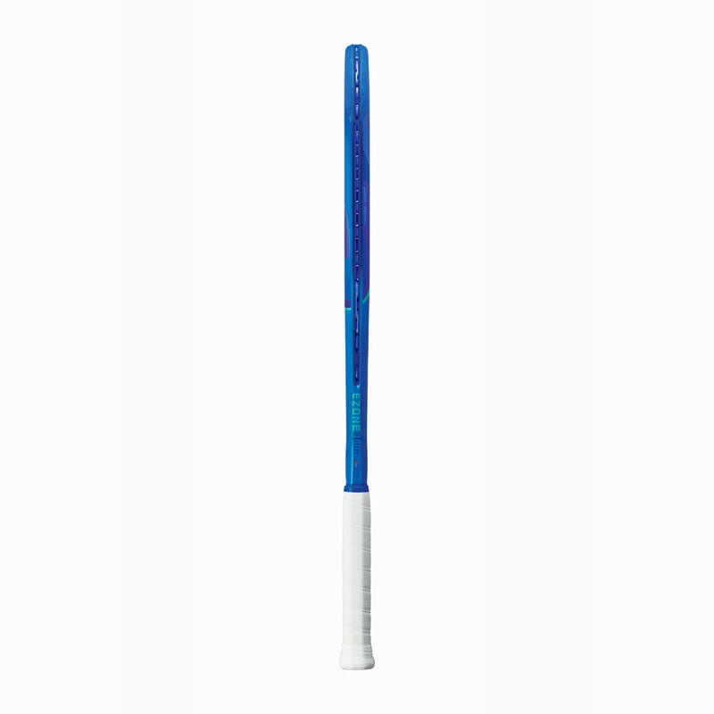 raqueta yonex ezone 105 azul con marco aerodinámico para tenis