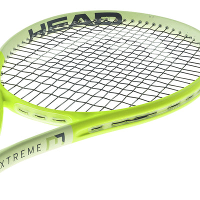 detalle del encordado de la head extreme mp 2024 para jugadores avanzados