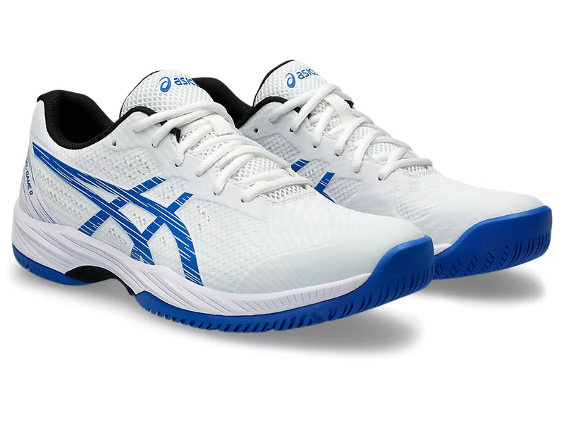 TENIS ASICS GEL GAME 9 WHITE TUNE BLUE tennisexpressmx