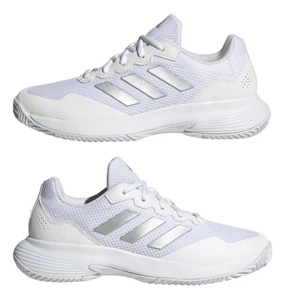 tenis adidas para mujer gamecourt 2 w plantilla removible y cómoda