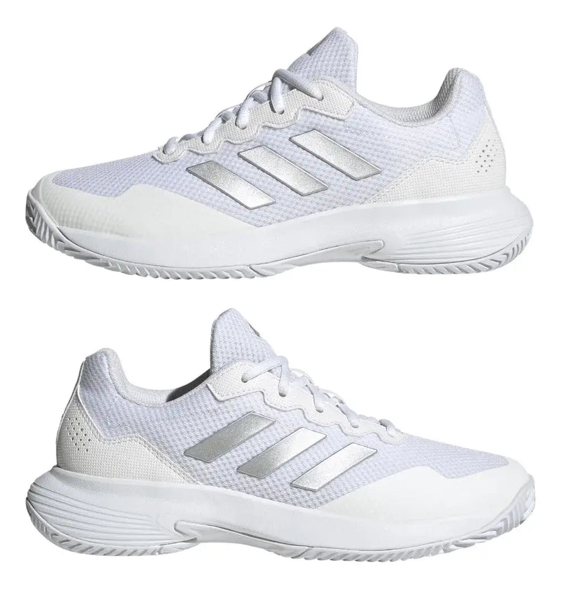 tenis adidas para mujer gamecourt 2 w plantilla removible y cómoda