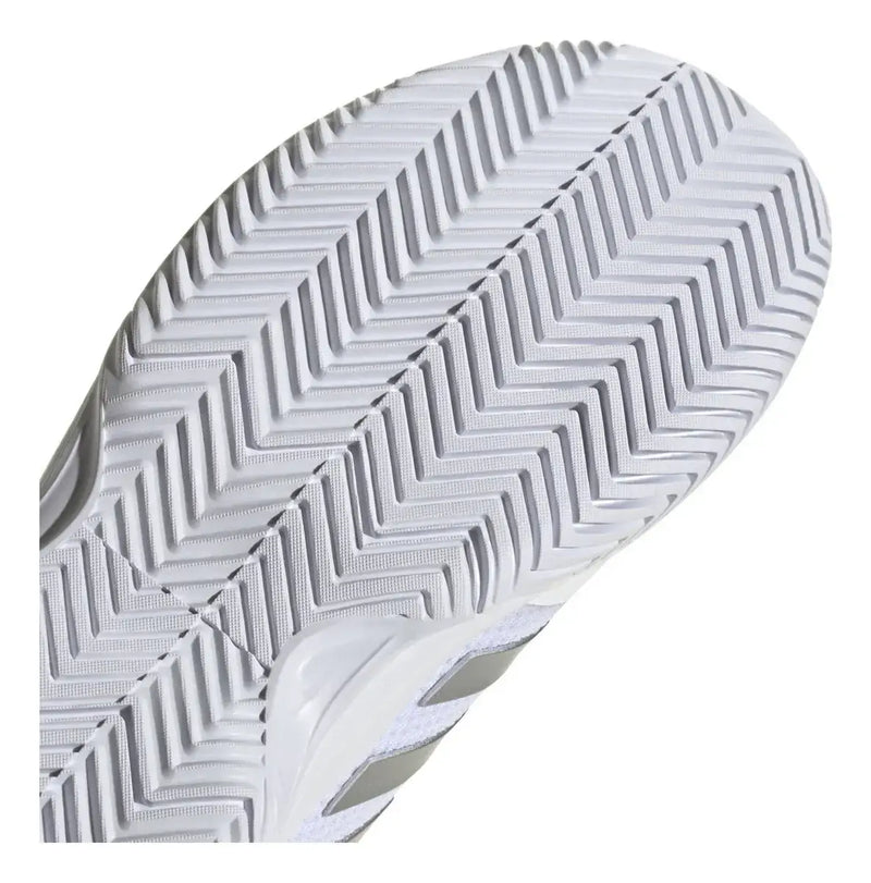 calzado adidas gamecourt 2 w mujer suela adiwear antideslizante blanco