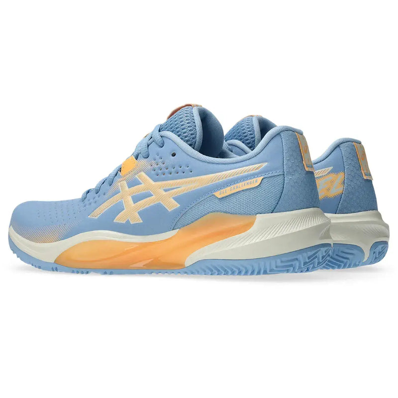 tenis padel mujer asics gel-challenger 15 colores modernos y diseño funcional
