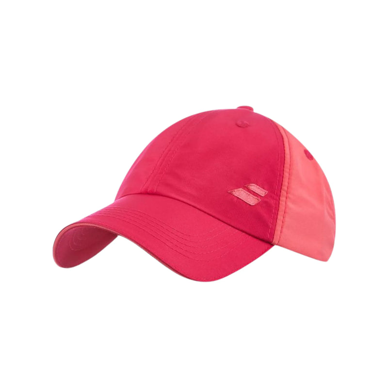 babolat gorra basic logo cap en poliéster transpirable para pádel