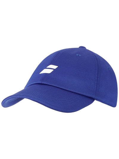 gorra deportiva babolat azul marino para niños con visera curva