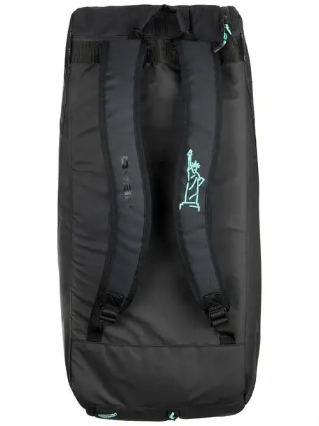 head tour racquet bag l neon 2025 con espacio para accesorios personales