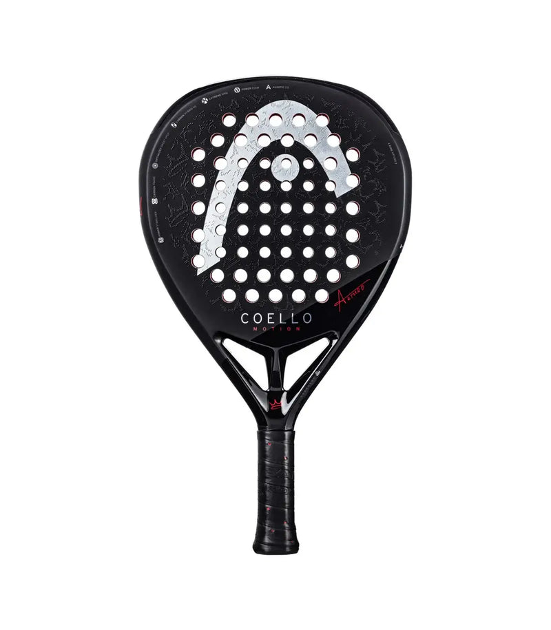 pala padel head coello motion 2025 forma diamante color negro