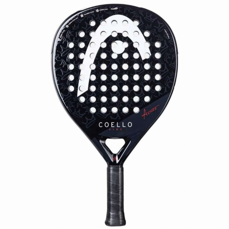 raqueta padel head coello vibe 2025 con excelente agarre y control