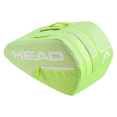 paletero head base padel bag m sg verde claro moderno y funcional