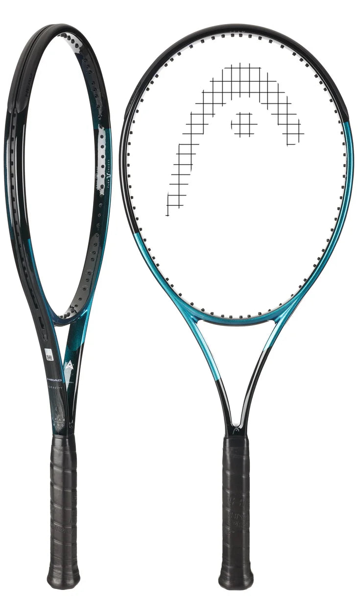 raqueta profesional head gravity team negra año 2025