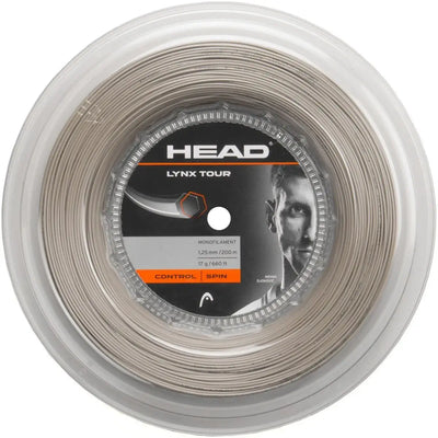rollo cordaje head lynx tour 17 calibre 1.25mm para raquetas tenis