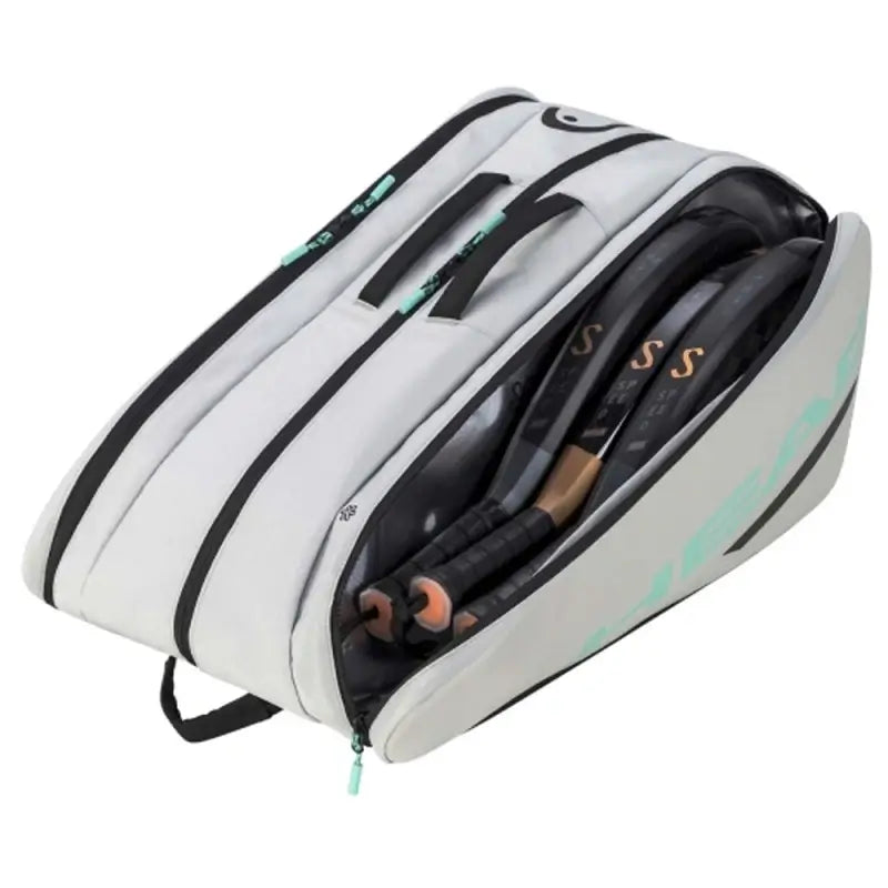 bolsa pádel head tour l gris claro 2024 con diseño moderno