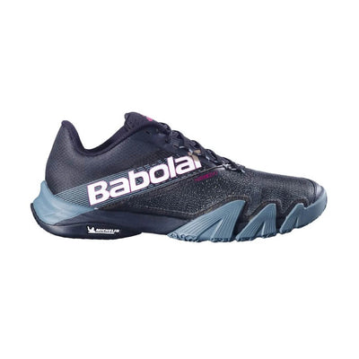 tenis babolat jet premura 2 2024 hombre negro con suela gris para pádel