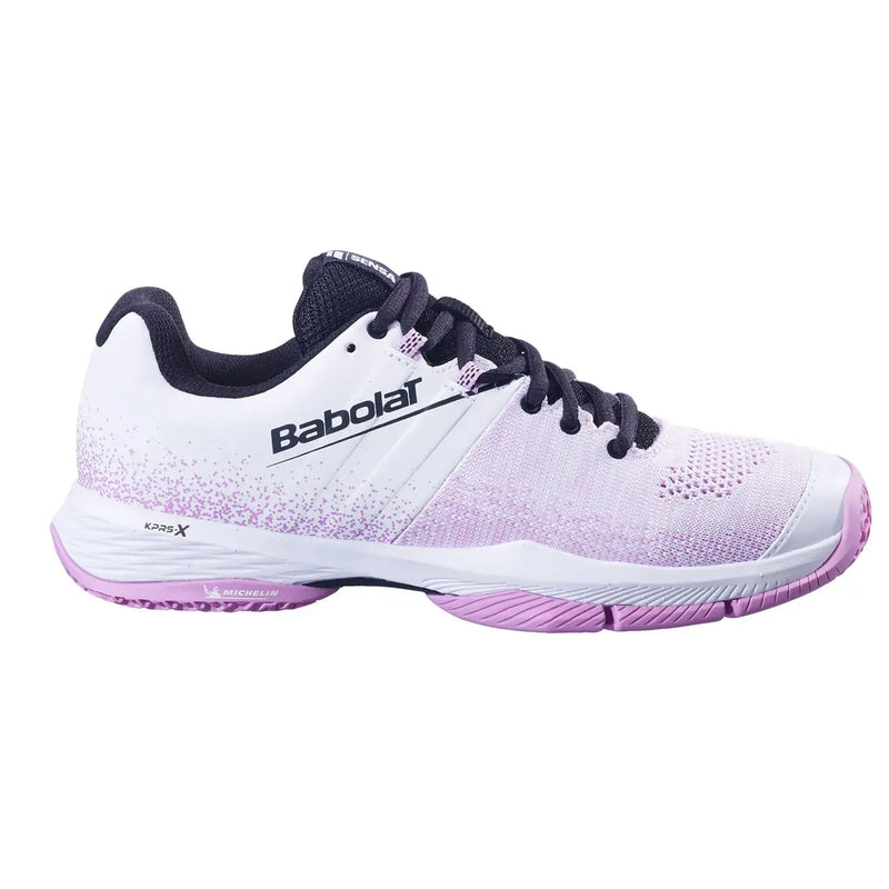 babolat jet tere 2 zapatillas padel mujer azul xenón y blanco