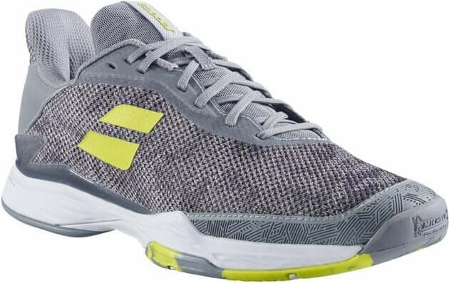 calzado tenis profesional babolat jet tere gris suela all court
