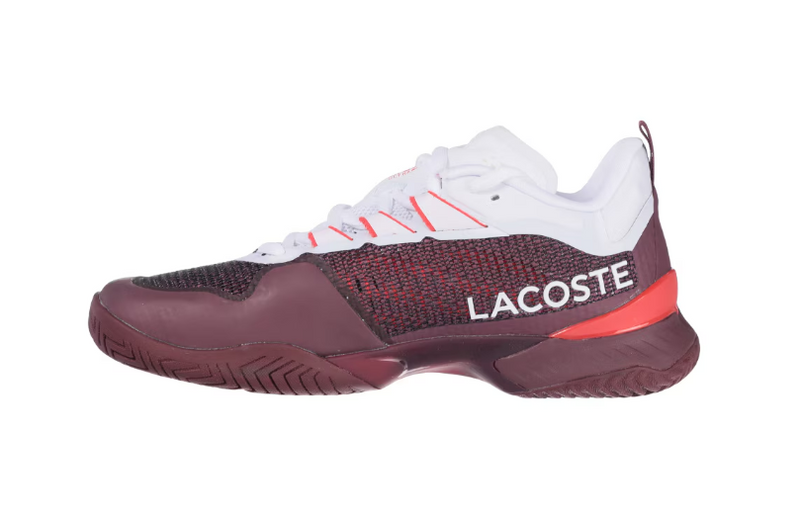 TENIS LACOSTE AG-LT23 ULTRA 124 1 SFA BURG/WHT WOMAN