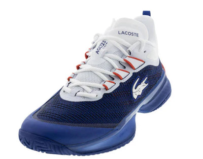  calzado tenis profesional lacoste ag-lt23 hombre tricolor