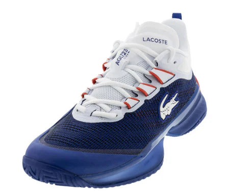 calzado tenis profesional lacoste ag-lt23 hombre tricolor