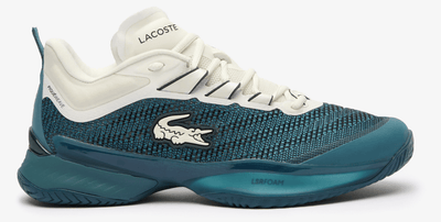 tenis lacoste ag-lt23 ultra verde blanco para cancha de tenis
