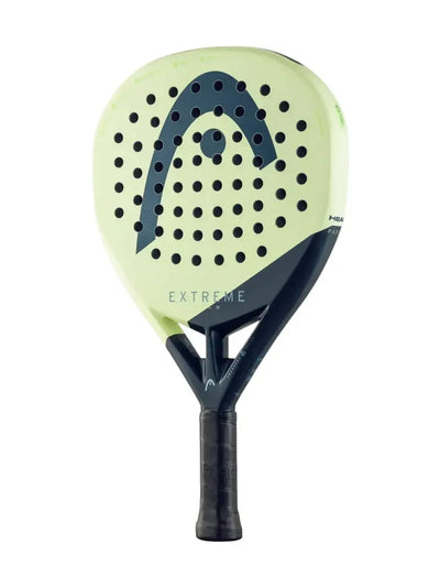 vista lateral pala padel head extreme team 2025 con logo head oscuro