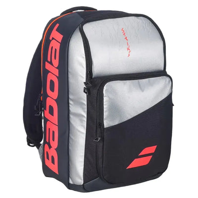 mochila babolat pure strike off-carbon gray con capacidad para 3 raquetas de tenis