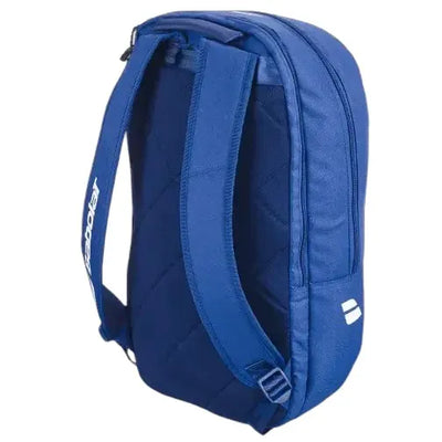 backpack babolat padel negra con compartimento para pala y accesorios