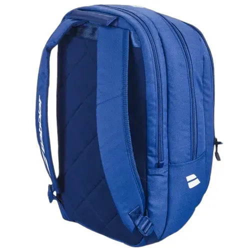 babolat mochila court hero color azul con espacio acolchado para una raqueta