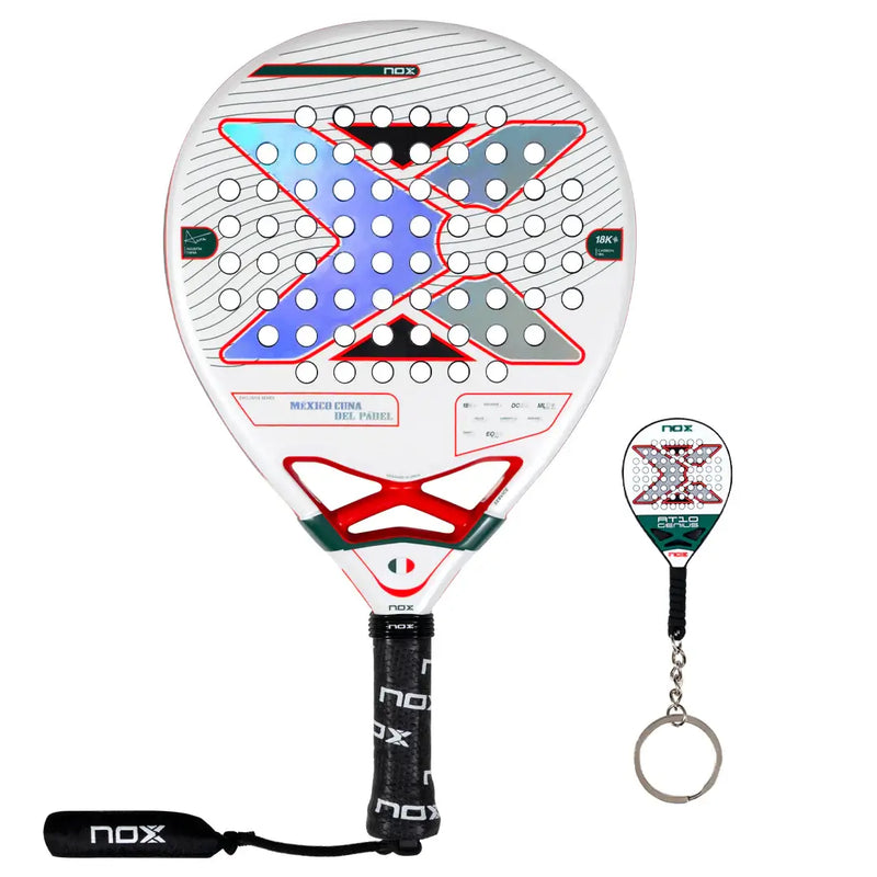 balance medio y núcleo black eva en pala padel nox edición tapia
