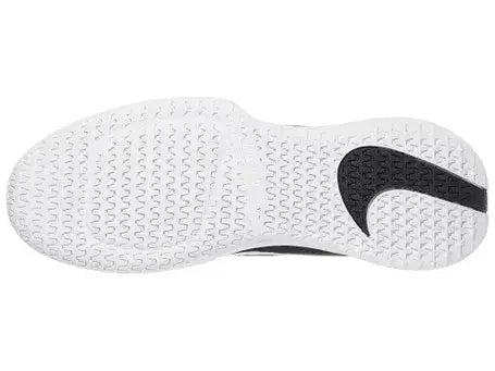 nike vapor pro tenis negros con swoosh blanco y suela antideslizante