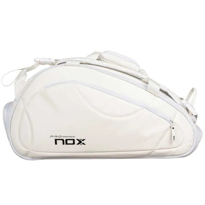 paletero nox pro series blanco 2024 para 3 palas y accesorios