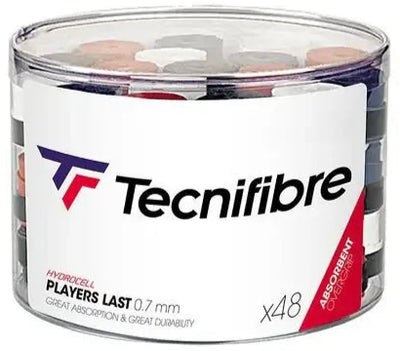 tecnifibre players last x48 grips sobrepuestos blancos para tenis y padel