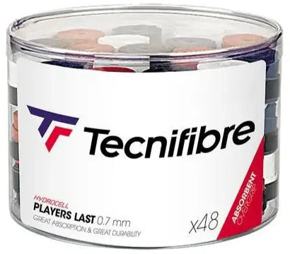 tecnifibre players last x48 grips sobrepuestos blancos para tenis y padel