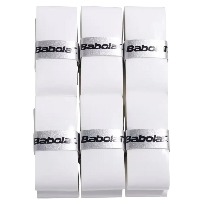 pack de 12 overgrips babolat pro tour 2.0 ideal para jugar tenis