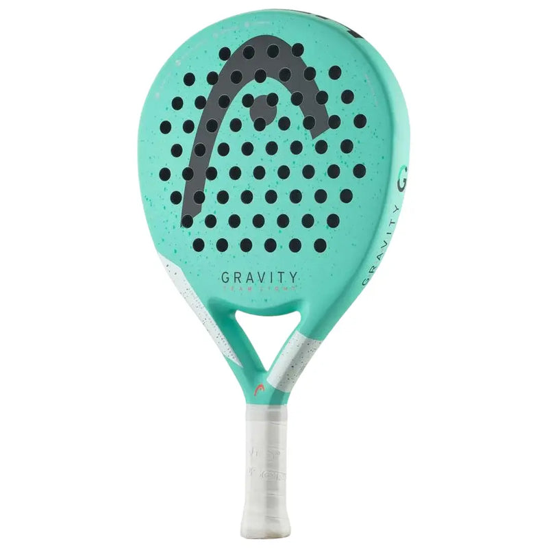 pala padel head gravity team light 2024 con diseño verde y negro