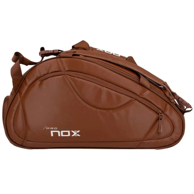 paletero nox pro series 2023 marrón camel para pádel con gran capacidad