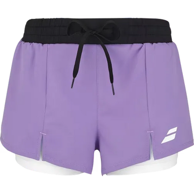 pantalón corto padel mujer con cintura ajustable y diseño deportivo