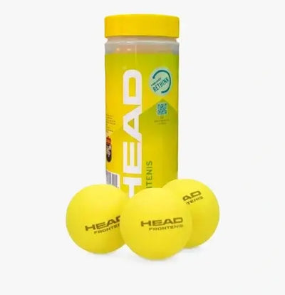 pelota head frontenis amarilla nueva en envase original
