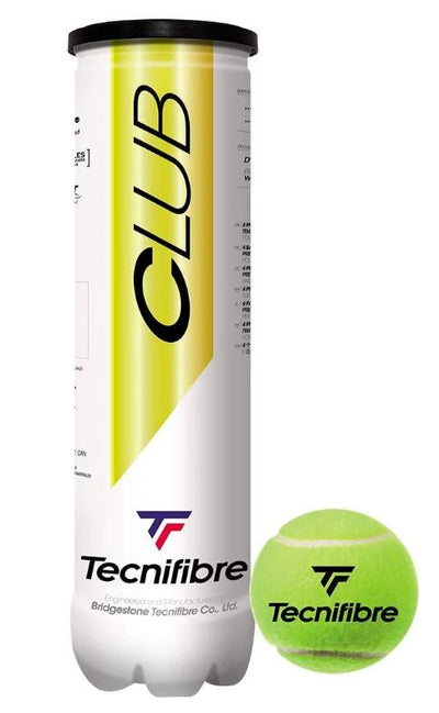 PELOTAS TECNIFIBRE CLUB C/4