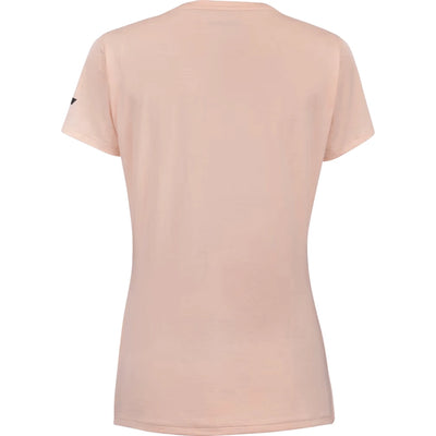 camiseta deportiva babolat mujer para deportes de raqueta rosa claro