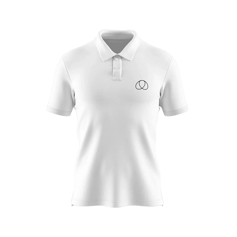 polo game day blanco tenis hombre con diseño deportivo ligero
