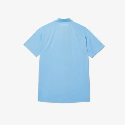polo novak djokovic lacoste sport celeste ideal para deportes de raqueta