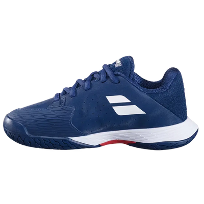calzado tenis niño babolat propulse junior azul todo tipo de cancha
